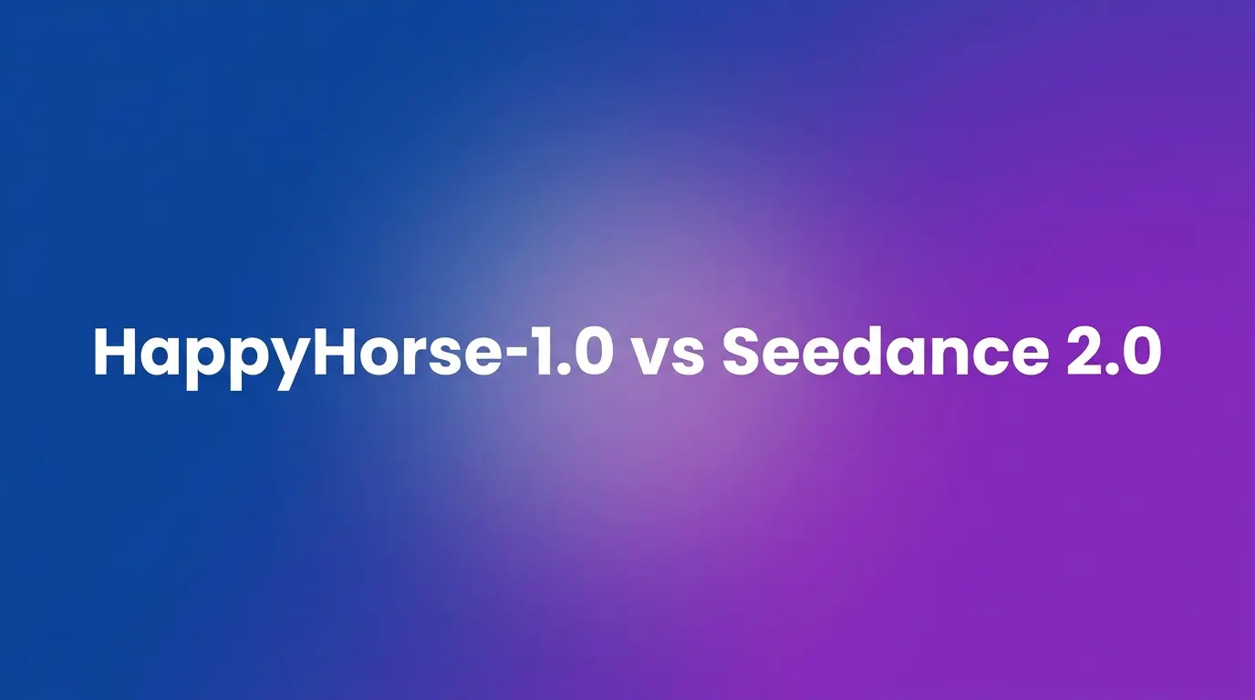 What is HappyHorse-1.0? How to Compare Seedance 2.0?